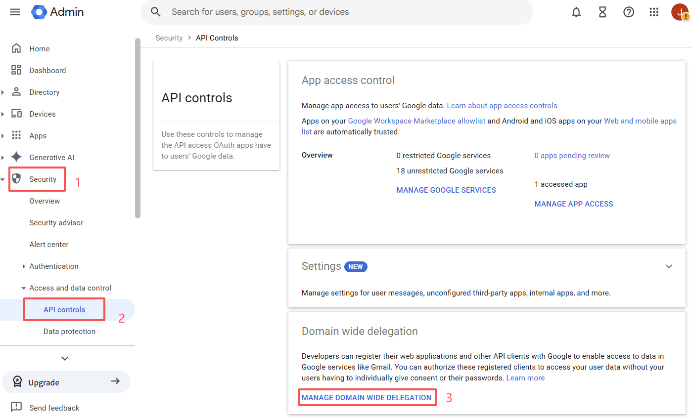 Connecting Google Workspace to RiceDrive
