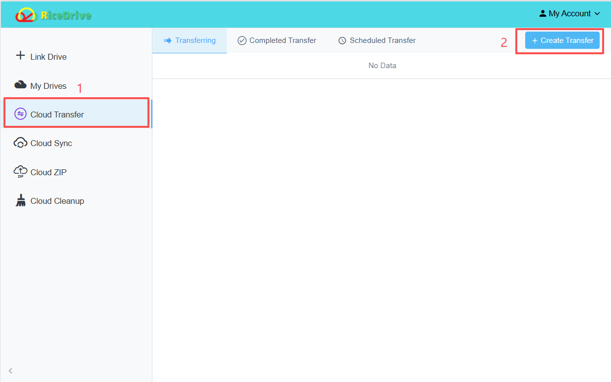 Go to create task
