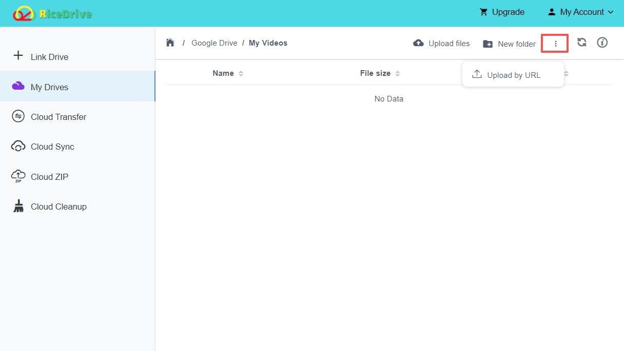 how to download video to google drive